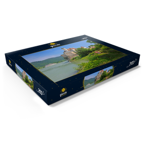 Alternative Darstellung des Puzzle-Motivs Schloss Schönbühel an der Donau, Schönbühel-Aggsbach, Österreich – Puzzleteile: 200