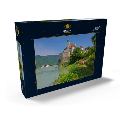 Schloss Schönbühel an der Donau, Schönbühel-Aggsbach, Wachau, Niederösterreich, Österreich 500 Puzzle Schachtel Ansicht2
