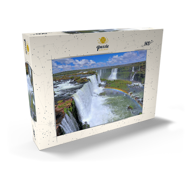 Iguazú-Wasserfälle mit Regenbogen, Paraná, Brasilien 500 Puzzle Schachtel Ansicht2