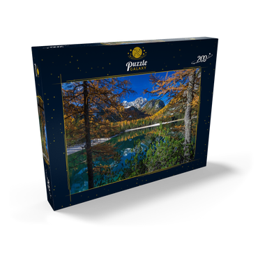 Pragser Wildsee im Naturpark Fanes-Sennes-Prags, Dolomiten, Provinz Bozen, Trentino-Südtirol 200 Puzzle Schachtel Ansicht2