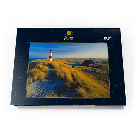 Östlicher Leuchtturm am Ellenbogen, List, Insel Sylt 1000 Puzzle Schachtel Ansicht3