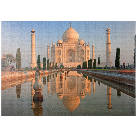 puzzleplate Taj Mahal, Agra, Uttar Pradesh, Indien 1000 Puzzle