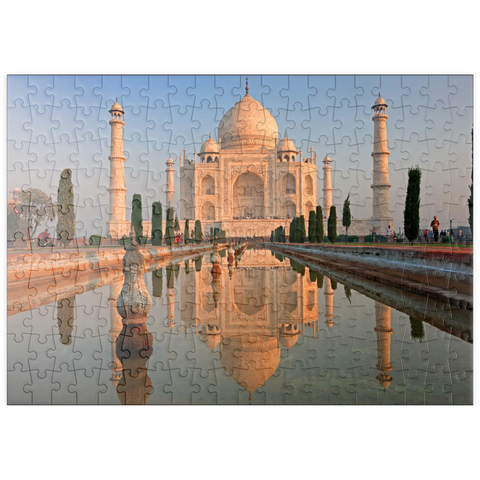 puzzleplate Taj Mahal, Agra, Uttar Pradesh, Indien 200 Puzzle