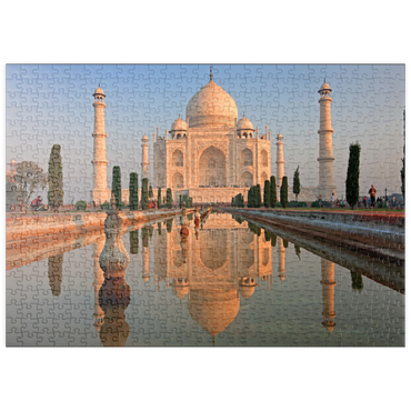 puzzleplate Taj Mahal, Agra, Uttar Pradesh, Indien 500 Puzzle