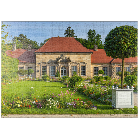 puzzleplate Parkanlage Altes Schloss Eremitage 1000 Puzzle