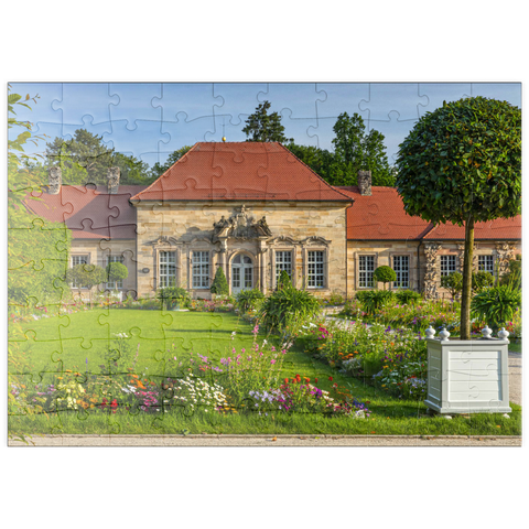 puzzleplate Parkanlage Altes Schloss Eremitage 100 Puzzle