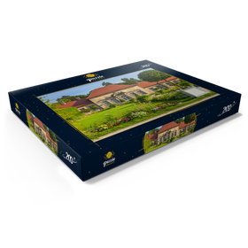 Darstellung des Puzzle Motivs Parkanlage Altes Schloss Eremitage - Puzzleteile: 200