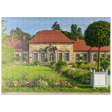 puzzleplate Parkanlage Altes Schloss Eremitage 200 Puzzle