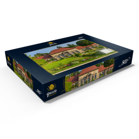 Darstellung des Puzzle Motivs Parkanlage Altes Schloss Eremitage - Puzzleteile: 500