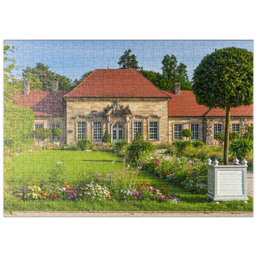 puzzleplate Parkanlage Altes Schloss Eremitage 500 Puzzle