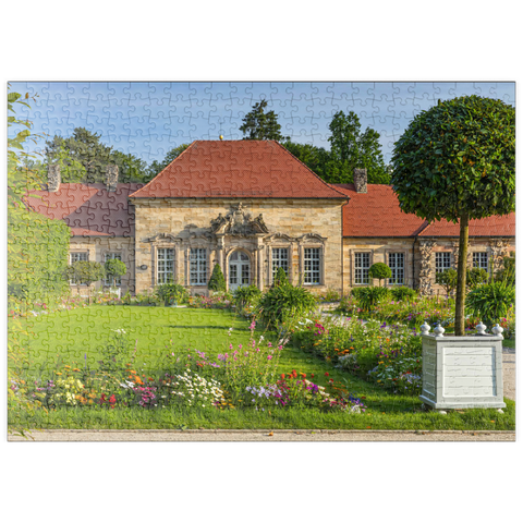 puzzleplate Parkanlage Altes Schloss Eremitage 500 Puzzle
