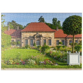 Darstellung des Puzzle Motivs Parkanlage Altes Schloss Eremitage - Puzzleteile: 500