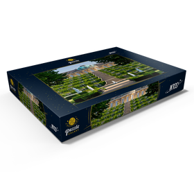 Alternative Darstellung des Puzzle-Motivs Schloss Sanssouci mit den Weinbergterrassen im Park, Potsdam – Puzzleteile: 1000