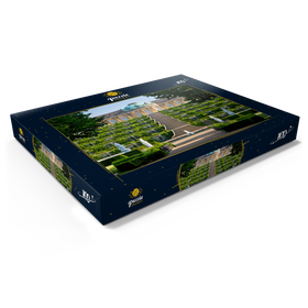 Darstellung des Puzzle Motivs Schloss Sanssouci mit den Weinbergterrassen im Park, Potsdam - Puzzleteile: 100