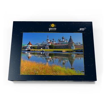 Solowezki-Kloster auf den Solowezki-Inseln im Weissen Meer, Oblast Archangelsk, Russland 1000 Puzzle Schachtel Ansicht3