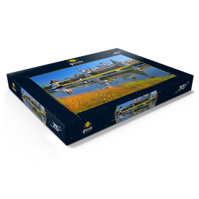 Alternative Darstellung des Puzzle-Motivs Solowezki-Kloster auf den Solowezki-Inseln im Weissen Meer, Russland – Puzzleteile: 200