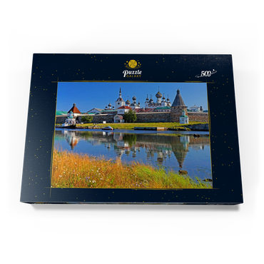 Solowezki-Kloster auf den Solowezki-Inseln im Weissen Meer, Oblast Archangelsk, Russland 500 Puzzle Schachtel Ansicht3
