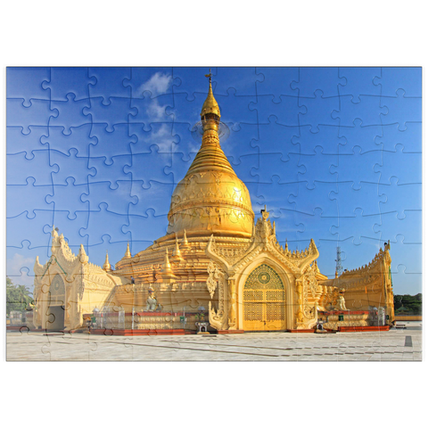 puzzleplate Maha Wizaya Pagode in Yangon, Myanmar (Burma) 100 Puzzle