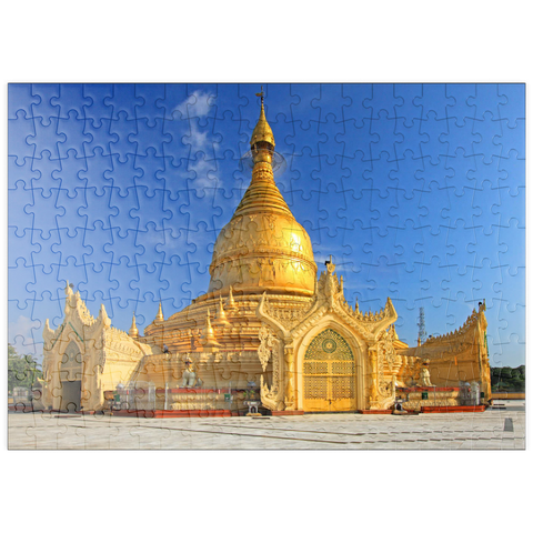 puzzleplate Maha Wizaya Pagode in Yangon, Myanmar (Burma) 200 Puzzle