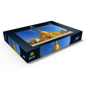 Darstellung des Puzzle Motivs Maha Wizaya Pagode in Yangon, Myanmar (Burma) - Puzzleteile: 500