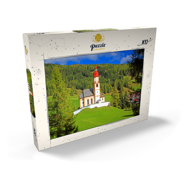 Bergkirche in Obernberg am Brenner, Tirol, Österreich 100 Puzzle Schachtel Ansicht2