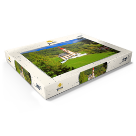 Alternative Darstellung des Puzzle-Motivs Bergkirche in Obernberg am Brenner, Tirol, Österreich – Puzzleteile: 200