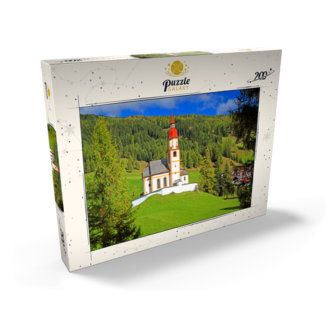 Bergkirche in Obernberg am Brenner, Tirol, Österreich 200 Puzzle Schachtel Ansicht2