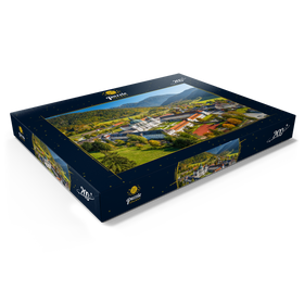 Darstellung des Puzzle Motivs Gemeinde Ettal mit dem Kloster Ettal - Puzzleteile: 200