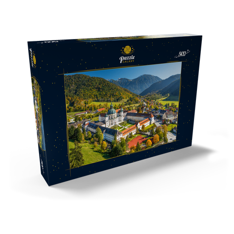 Gemeinde Ettal mit dem Kloster Ettal 500 Puzzle Schachtel Ansicht2