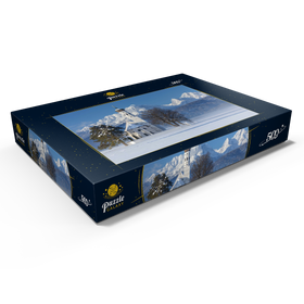 Darstellung des Puzzle Motivs Wallfahrtskirche St. Coloman bei Schwangau, Füssen im Ostallgäu - Puzzleteile: 500