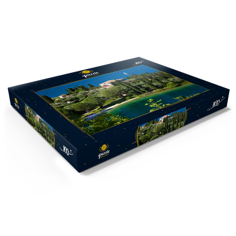 Punta San Vigilio, Gardasee, Provinz Verona, Venetien, Italien 100 Puzzle Schachtel Ansicht1