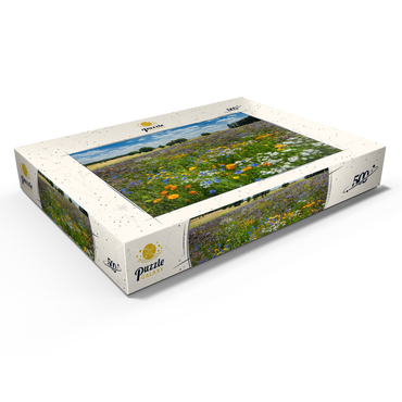 Sommerliche Blumenwiese bei Eichstätt 500 Puzzle Schachtel Ansicht1