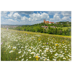 Darstellung des Puzzle-Motivs Schönenbergkirche, Wallfahrtskirche Schönenberg bei Ellwangen – Puzzleteile: 1000