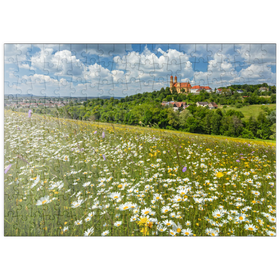 Darstellung des Puzzle-Motivs Schönenbergkirche, Wallfahrtskirche Schönenberg bei Ellwangen – Puzzleteile: 200