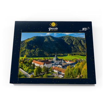 Bendiktiner Kloster Ettal, Ammergauer Alpen, Ammertal 100 Puzzle Schachtel Ansicht3