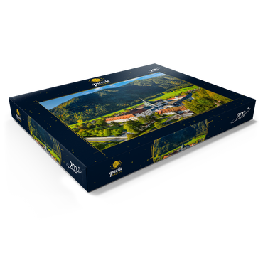 Bendiktiner Kloster Ettal, Ammergauer Alpen, Ammertal 200 Puzzle Schachtel Ansicht1