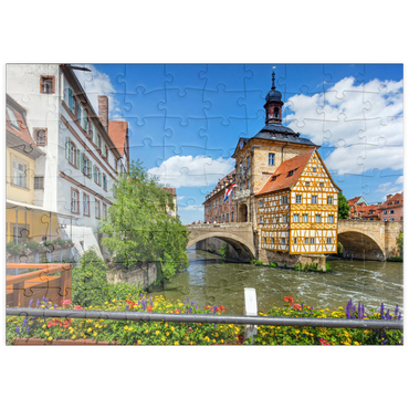 puzzleplate Altes Rathaus an der Regnitz 100 Puzzle