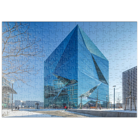 puzzleplate cube berlin, Bürogebäude am Washingtonplatz im Winter 200 Puzzle