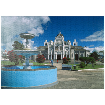puzzleplate Basilika de Nuestra Senora de los Angeles in Cartago, Costa Rica 1000 Puzzle