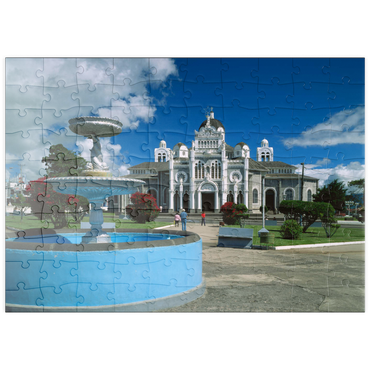 puzzleplate Basilika de Nuestra Senora de los Angeles in Cartago, Costa Rica 100 Puzzle