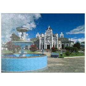 Darstellung des Puzzle-Motivs Basilika de Nuestra Senora de los Angeles in Cartago, Costa Rica – Puzzleteile: 200