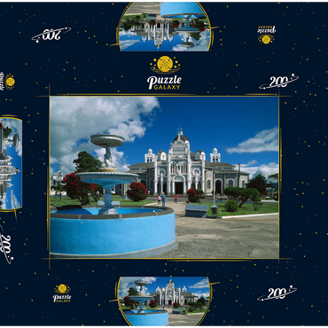 Basilika de Nuestra Senora de los Angeles in Cartago, Costa Rica 200 Puzzle Schachtel 3D Modell