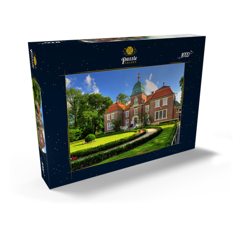 Sielhof in Neuharlingersiel, Ostfriesland, Niedersachsen, Deutschland 1000 Puzzle Schachtel Ansicht2