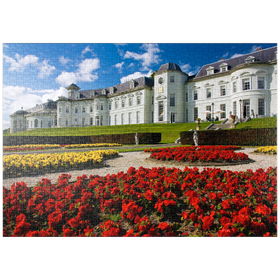 Darstellung des Puzzle-Motivs The Kildare Hotel in Straffan bei Dublin, Grafschaft County Kildare, Leinster, Irland – Puzzleteile: 1000