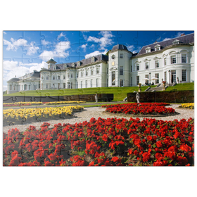 Darstellung des Puzzle Motivs The Kildare Hotel in Straffan bei Dublin, Grafschaft County Kildare, Leinster, Irland - Puzzleteile: 100