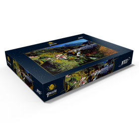 Darstellung des Puzzle Motivs Gasteiner Wasserfall in Bad Gastein, Pongau, Salzburger Land, Österreich - Puzzleteile: 1000