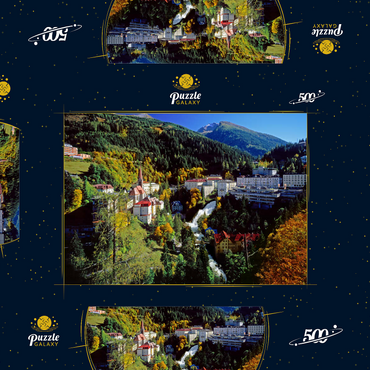 Gasteiner Wasserfall in Bad Gastein, Pongau, Salzburger Land, Österreich 500 Puzzle Schachtel 3D Modell