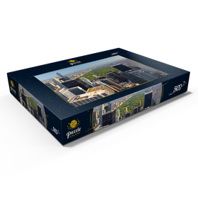 Darstellung des Puzzle Motivs Blick vom Rockefeller Center über den Central Park, Manhattan, New York City, USA - Puzzleteile: 500