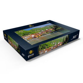 Darstellung des Puzzle Motivs Varenna am Comer See, Provinz Lecco, Lombardei, Italien - Puzzleteile: 500