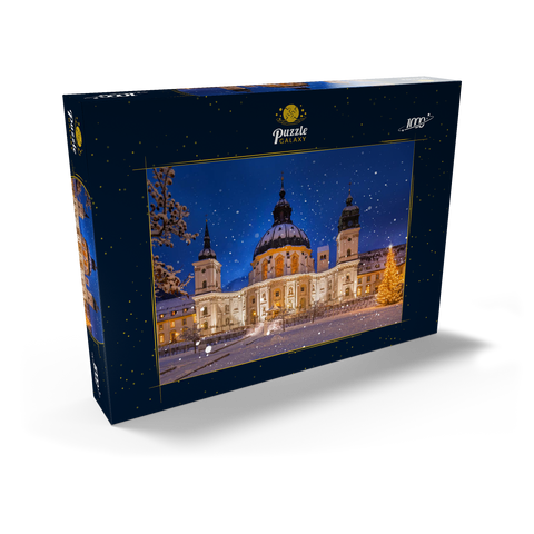 Kloster Ettal zur Weihnachtszeit 1000 Puzzle Schachtel Ansicht2